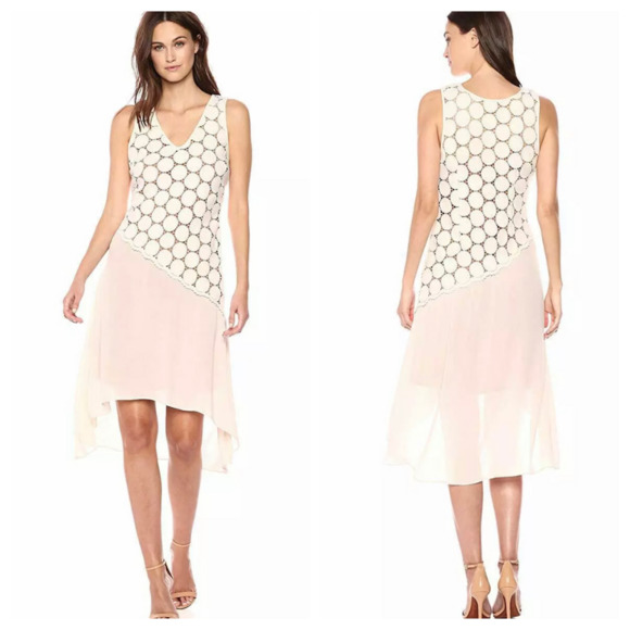 Anthropologie Dresses & Skirts - Anthro Tracy Reese Crochet Combo Optic White Dres…